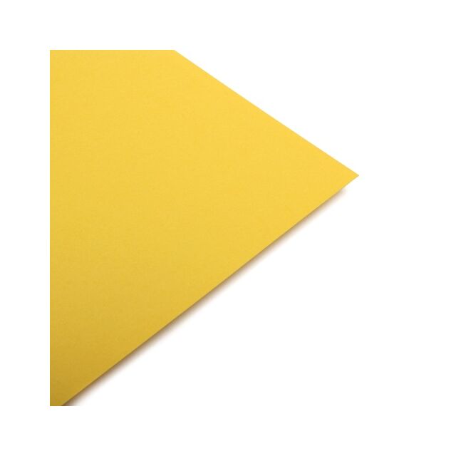 12x12 Card Bright Yellow 220GSM Coloured 25 Sheets