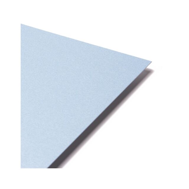 12x12 Baby Blue Pearlescent Coloured Card Single Side 8 Sheets