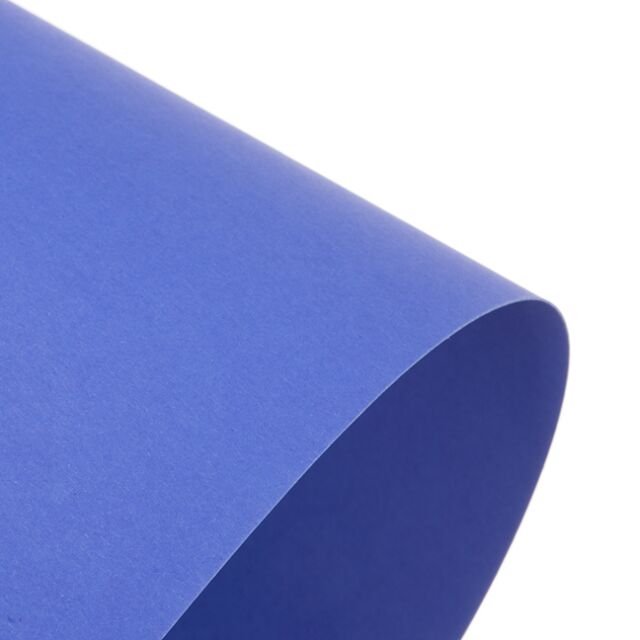 12x12 Indigo Blue Coloured 120GSM Paper Recycled  12 Sheets