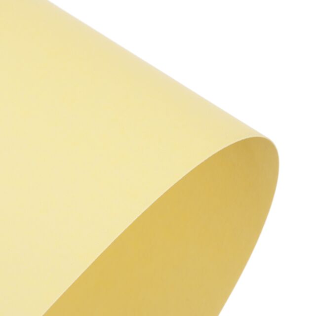 12x12 Lemon Yellow Coloured 120GSM Paper Recycled  12 Sheets