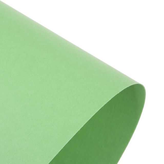 12x12 Spring Green Coloured 120GSM Paper - Recycled Pack Size : 12 Sheets