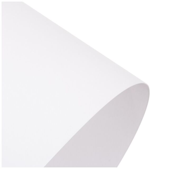 12inch Square Paper White 120GSM - Recycled 25 Sheets