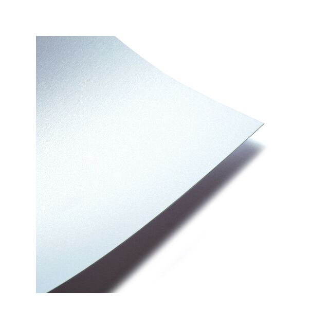 12 Inch Square Paper Baby Blue Pearl Double Side 120GSM 12 Sheets