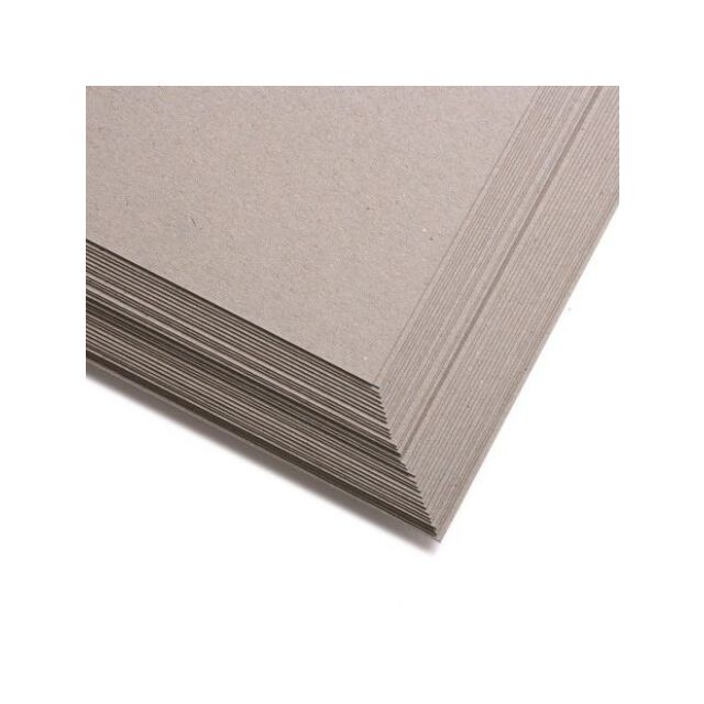 SRA3 1500 Micron Greyboard, 1.5mm Card, Thick Mount Backing Board - 250 Sheets