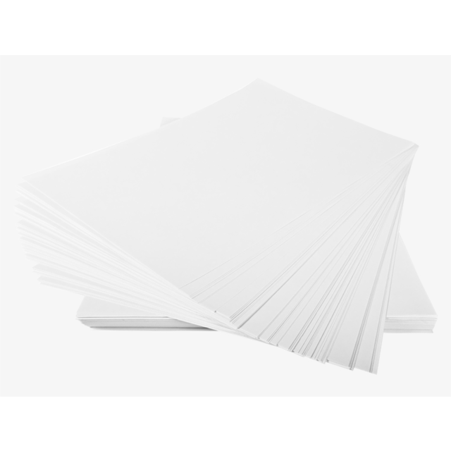 A4 WHITE SATIN SILK CARD 350 Gsm LASER PRINTERS - 500 SHEETS
