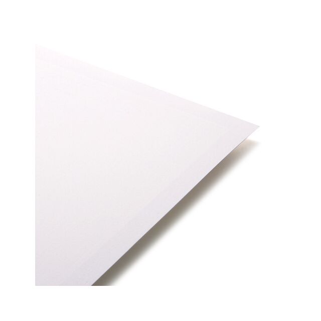 6x6 White Linen 260GSM Card 10 Sheets