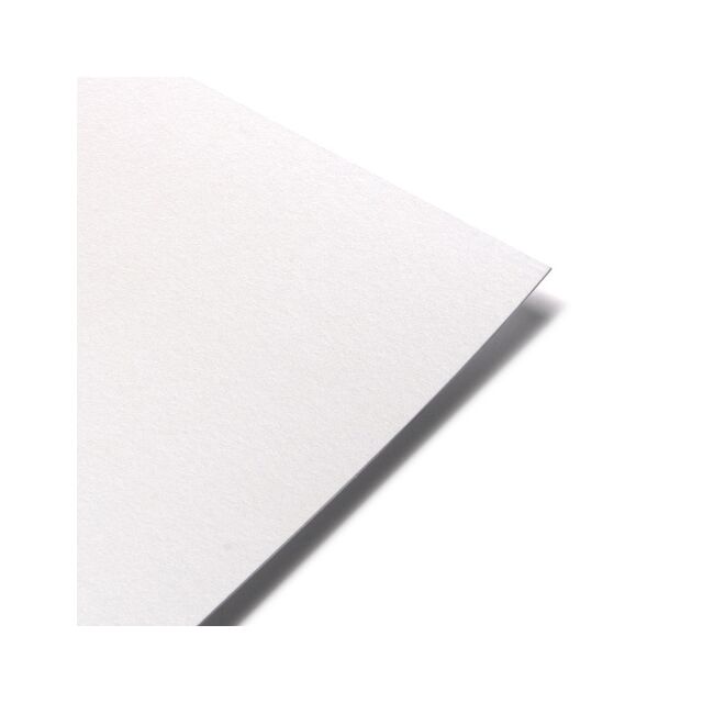 A2 Card Fresh White Pearlescent Single Side 2 Sheets
