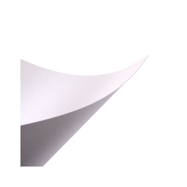A2 Diamond White Pearlescent Paper 120GSM Double Side 10 Sheets