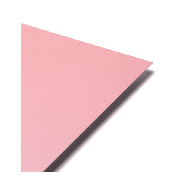 A3 Baby Pink Single Side Pearlescent Card 8 Sheets