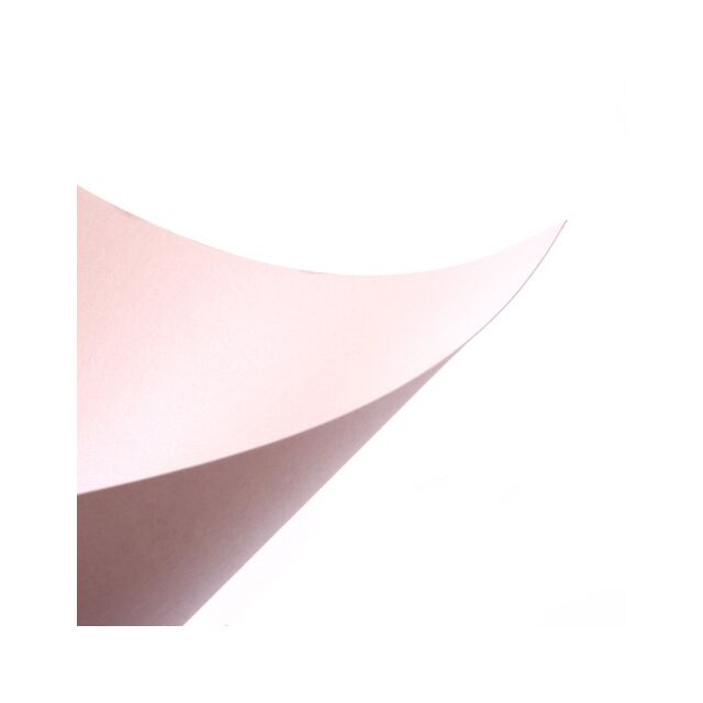 A3 Peach Pink Pearl Paper 120GSM Double Side  12 Sheets