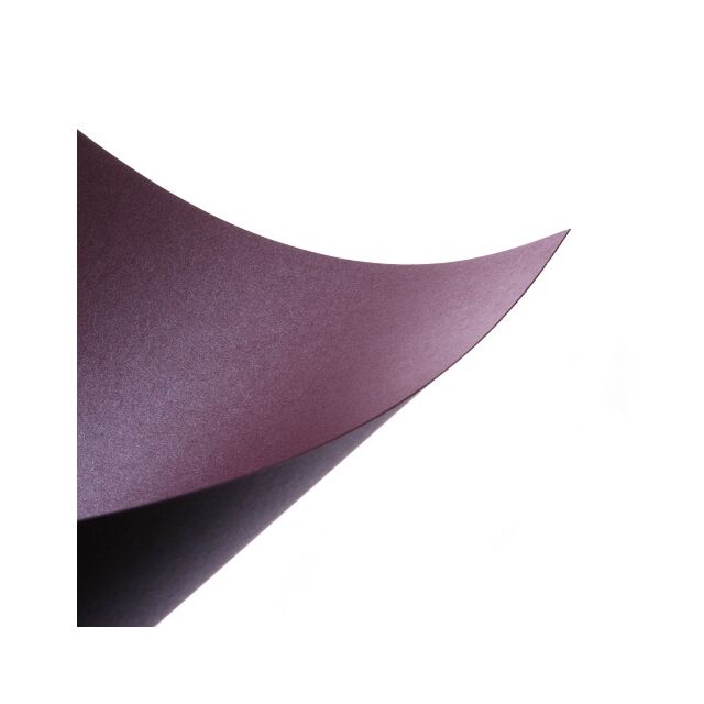A3 Ruby Purple Pearl Paper 120GSM Double Side 12 Sheets