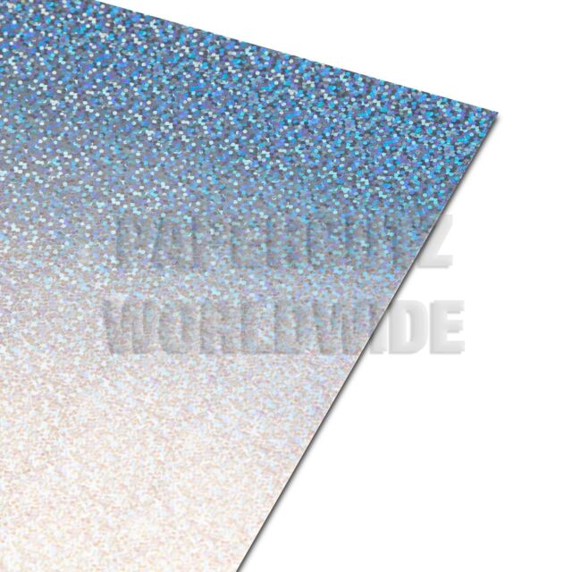 A3 Card Holographic Circles Pattern 250GSM 4 Sheets