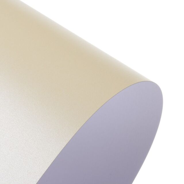 A4 Golden Ivory Pearlescent Paper Single Side  10 Sheets