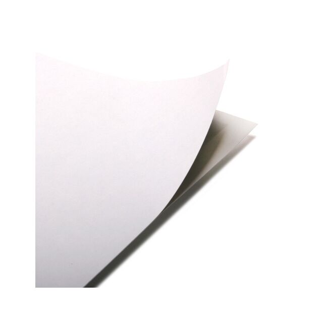 A4 Paper White Sticky Back Gloss / Split / Permanent 50 Sheets