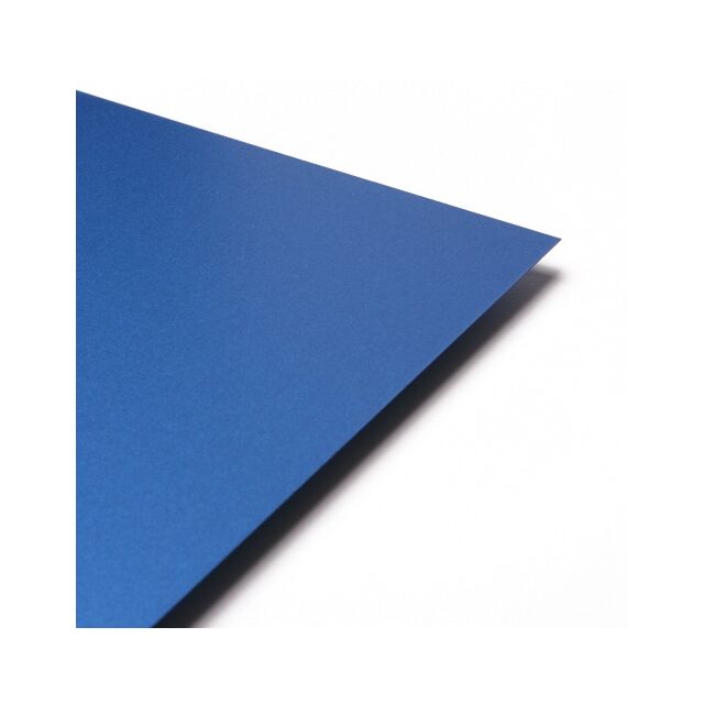 A4 Royal Blue Pearlised Paper So Silk Single Side 130GSM  10 Sheets