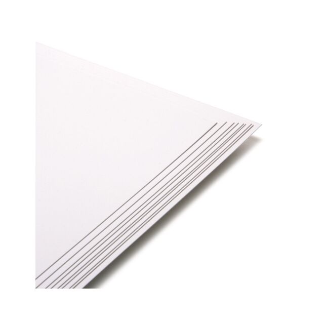 A4 Super Gloss White Gloss Coated 2 Card 380GSM 50 Sheets
