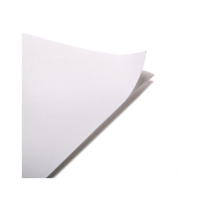 A5 Paper White Self Adhesive Matt / Solid / Permanent 50 Sheets