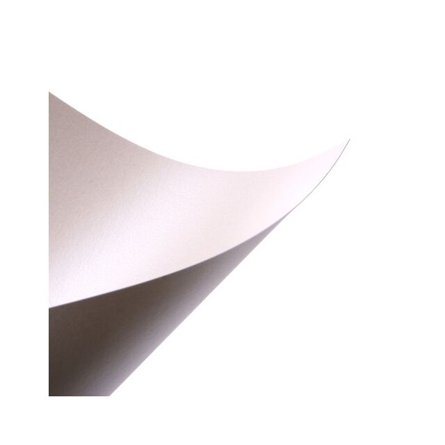 A5 Quartz Soft Ivory Pearlescent Paper 120GSM Double Side 10 Sheets