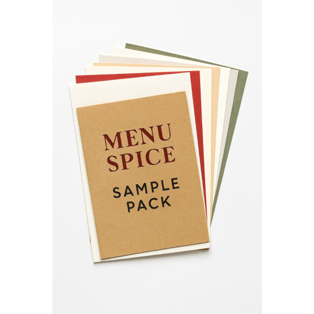 Menu Spice Sample Pack - 10 Items