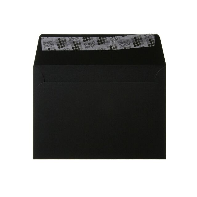 C5 Envelopes 120GSM Black Pack Size : 25 Envelopes