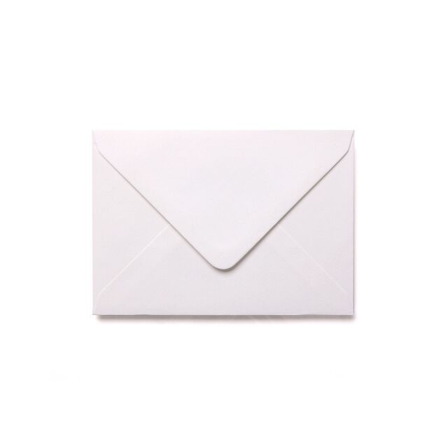 White Laid Texture C6 / A6 Envelopes  50 Envelopes