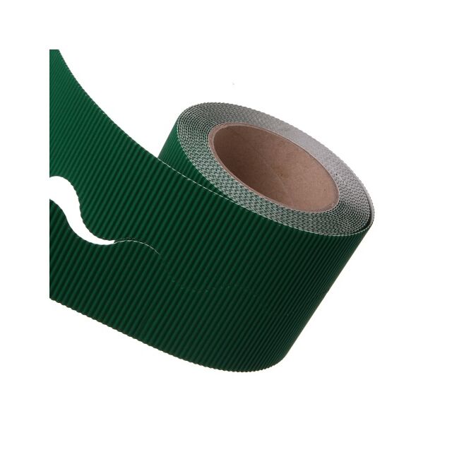 Bordette Emerald Green Corrugated Cardboard 1 Roll