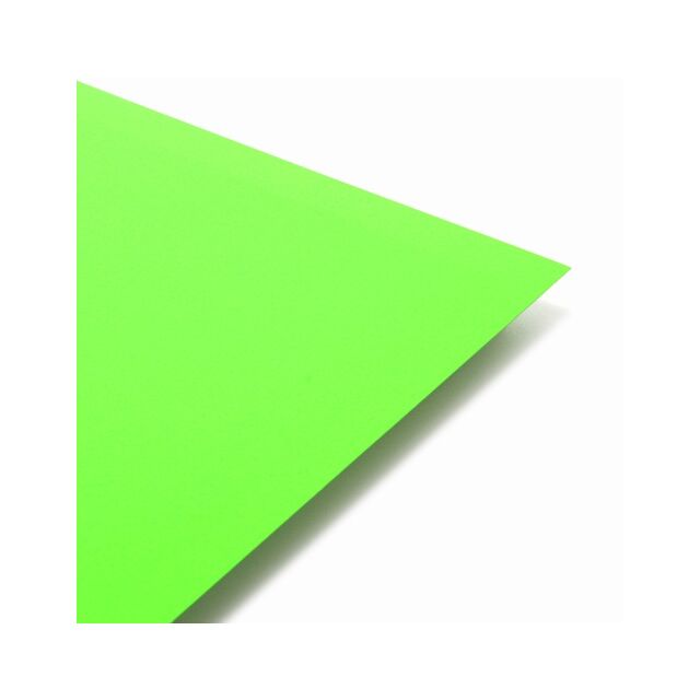 A4 Fluorescent Card Green Neon 10 Sheets