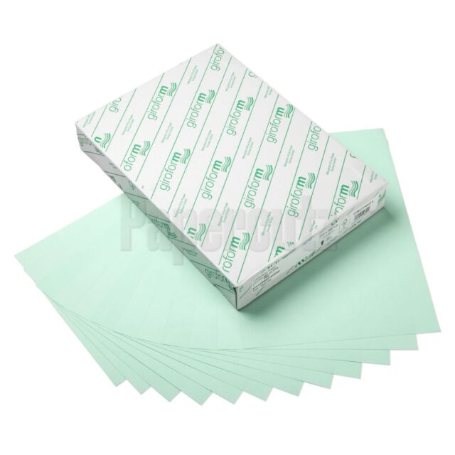 Invoice Copy A4 NCR Paper Green Middle CFB 500 Sheets