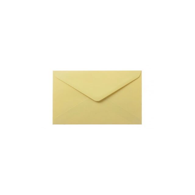 Lemon Yellow C6/A6 Recycled Envelopes 120GSM  50 Envelopes