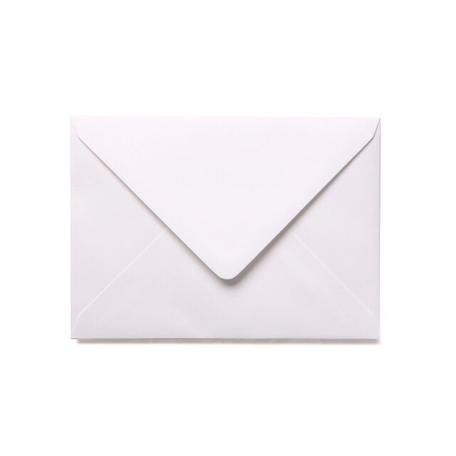 White 133 x 184 Envelopes Card Making Wedding 100GSM x25