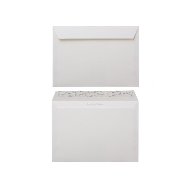 C5 Envelopes 120GSM Milk White Pack Size : 25 Envelopes