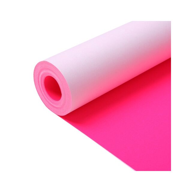 Paper Roll Aurora Pink Fluorescent 10 Metre Length Neon 1 Roll