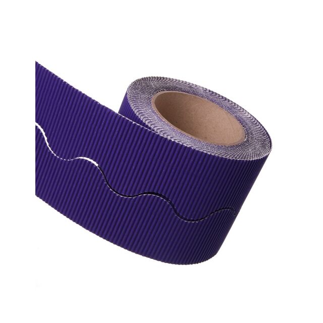 Purple Corrugated Cardboard Roll School   1 Roll