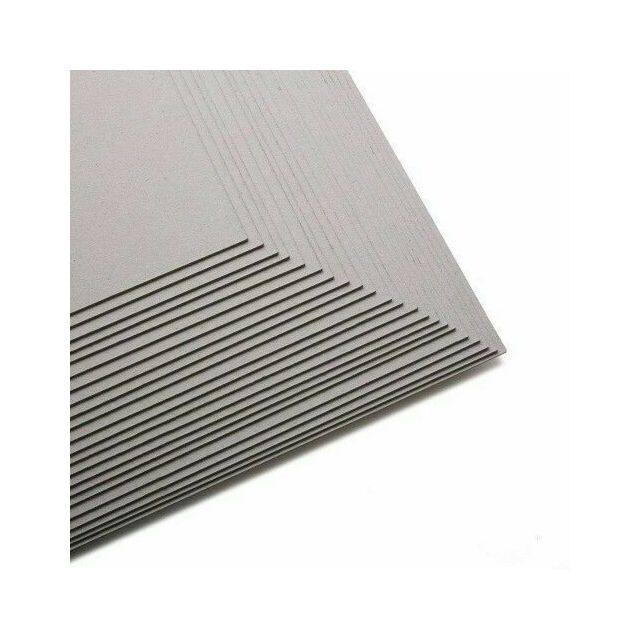 A5 3000 Micron 3mm Grey Board Backing Board 20 Sheets