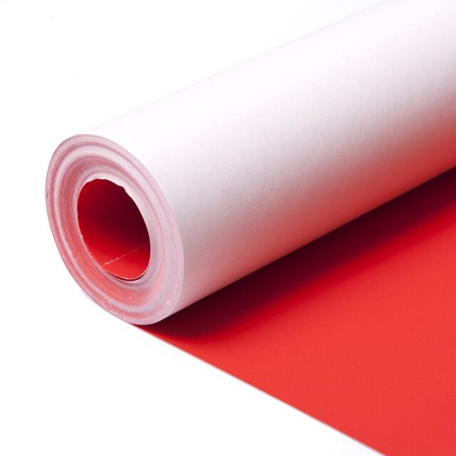 Scarlet Red Poster Paper Roll 10 Metre x 76cm 1 Roll