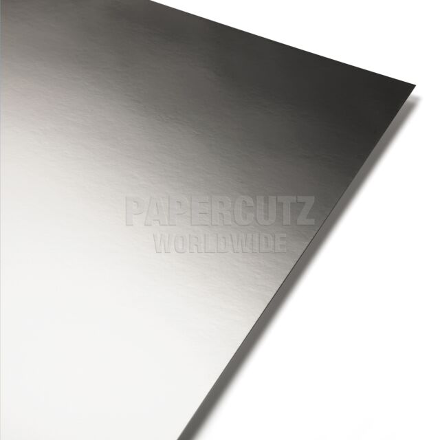 A5 Mirror Card Silver Reflective 250GSM  Pack Size : 10 Sheets