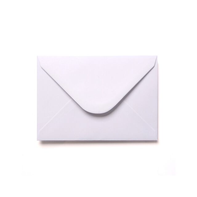 White C6 Envelopes Diamond Flap Card Making Wedding x25 