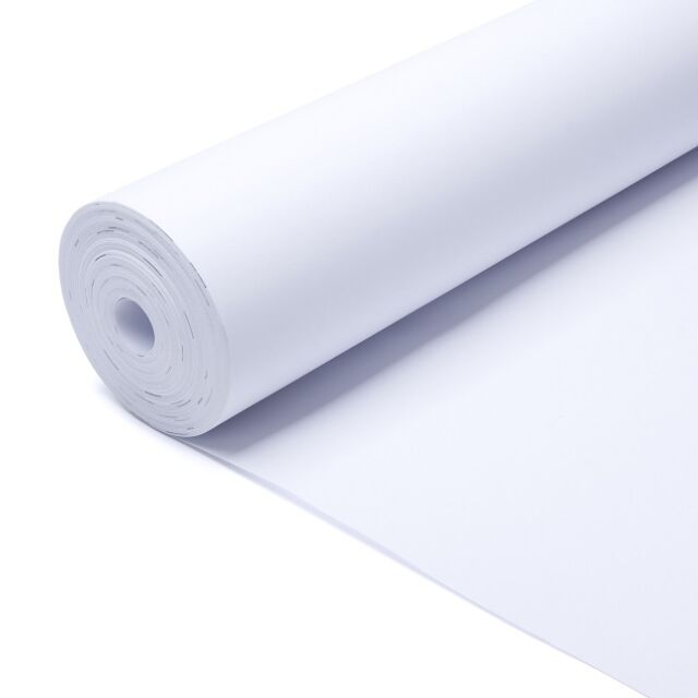 White School  Backing Paper Roll 50 Metre x 76cm 1 Roll