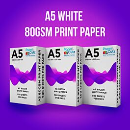 A5 White Printer Paper 80gsm