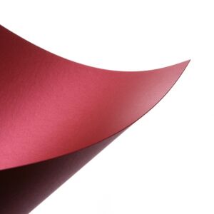 12inch Square Burgandy Stardream Pearl Card Mars 6 Sheets