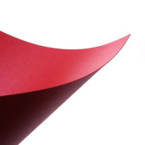 12x12 Square Jupiter Red Pearl Paper 120GSM Double Side 12 Sheets