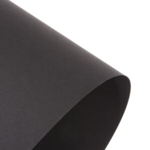 A2 Nero Black Coloured 350GSM Card Recycled 10 Sheets
