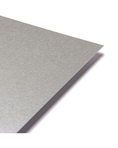 12x12 Platinum Silver Pearlescent Paper Single Side 10 Sheets