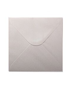 155mm Square Fresh White Pearl Envelopes 155mm Centura 50 Envelopes