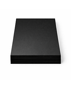 A1 Black Card — 700gsm Smooth Matt (Crafting, Cutting & Foiling) 10 Sheets