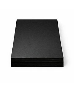 A3 Black Card — 700gsm Smooth Matt (Crafting, Cutting & Foiling) 12 Sheets