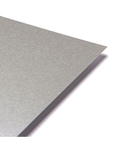 A4 Platinum Silver Pearlescent Card Single Side 1 Sheet