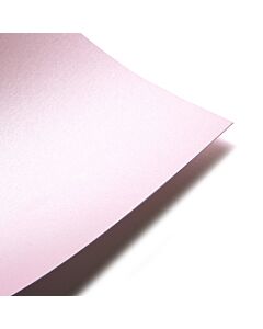 A4 Card Baby Pink Pearlescent Double Side 300GSM  1 Sheets