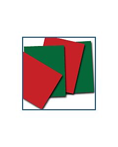 A4 Card Christmas Pack Bright Green and Red 220GSM 50 Sheets