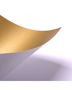 A4 Gold Paper Cutting and Craft 1 Sided 100GSM 25 Sheets